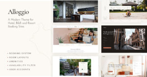 Alloggio WordPress theme